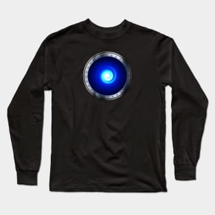 Blue Energy Arc Reactor Long Sleeve T-Shirt